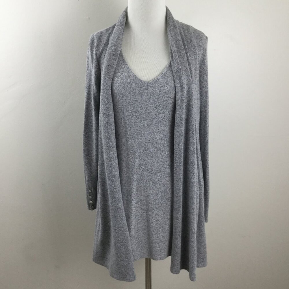 White House Black Market Twin Set Tank/Cardigan xs - Picture 2 of 12